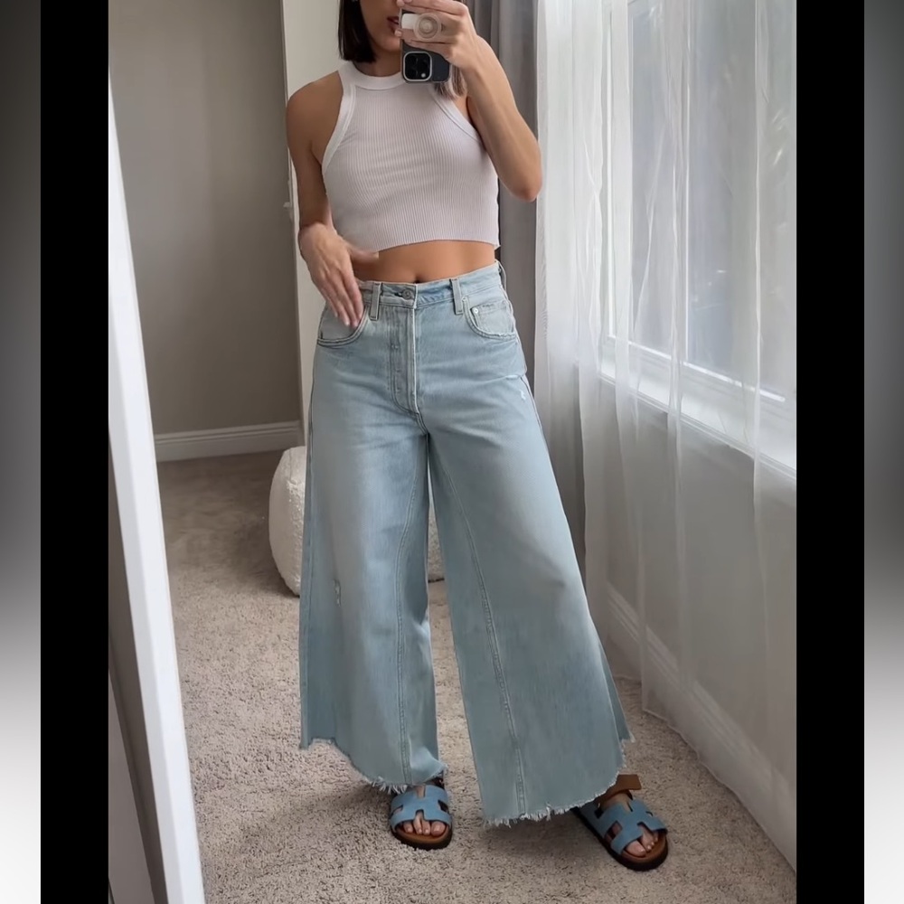CITIZENS OF HUMANITY Tessa super wide leg  jeans slouchy oversized baggy Aritzia